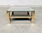 Vintage Modernist Brass & Glass Coffee Table from Belgo Chrom / Dewulf Selection, 1980s 9