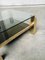 Vintage Modernist Brass & Glass Coffee Table from Belgo Chrom / Dewulf Selection, 1980s 17