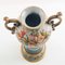 Large Floral & Gold Vase by G. Nico for Bassano, 1800s 4