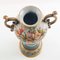 Large Floral & Gold Vase by G. Nico for Bassano, 1800s, Image 4
