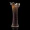 Vintage English Decorative Carnival Glass Vase, 1940s 10