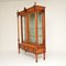 Antique Victorian Satinwood Display Cabinet 13