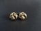 Gold Knot-Shaped Cufflinks, 1960s, Set of 2, Image 9