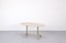 Mid-Century Italian Steel and Pink Marble Coffee Table, 1960s 1