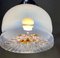 Lampada da soffitto in vetro di Murano, anni '60, Immagine 3
