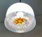 Lampada da soffitto in vetro di Murano, anni '60, Immagine 8