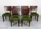 Art Deco Dining Chairs, 1940s, Set of 6 1