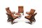 Danish Cognac Leather Skyline Seating by Einar Hove for Hove Møbler, 1970s, Set of 6, Image 2