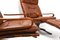 Danish Cognac Leather Skyline Seating by Einar Hove for Hove Møbler, 1970s, Set of 6 7