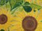 Hand-Painted Sunflower Cushion 4