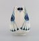 Vase with Four Handles in Hand Painted Ceramic by Alf Wallander for Rörstrand, Image 2