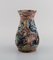 Jugendstil Vase aus Glasierter Keramik von Moller & Bøgely, 1910er 3