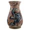 Jugendstil Vase aus Glasierter Keramik von Moller & Bøgely, 1910er 1