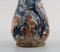 Jugendstil Vase aus Glasierter Keramik von Moller & Bøgely, 1910er 6
