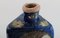 Triangular Vase in Hand-Painted Glazed Ceramics, Image 6