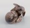 Dachshund Puppy Porcelain Figurine from Royal Copenhagen, 1956 2