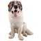 Große St. Bernard Hund Porzellan Figur von Bing & Grondahl 1