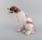 Große St. Bernard Hund Porzellan Figur von Bing & Grondahl 2