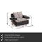 Model Tayo Black & Grey Leather Sofa & Chair Set from Möller 3
