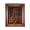 Madonna col bambino, olio su tela, Immagine 1