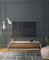 Tavolino da tv in ottone, marmo e legno, Immagine 6