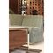 Tavolino da tv in ottone, marmo e legno, Immagine 8