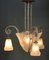 French Art Deco Pendant Lamp by David Gueron for Verrerie D'Art Degué, 1920s 6