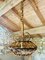Vintage Italian Rattan & Bamboo Ceiling Lamp, 1960s 12