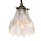 Mid-Century French Holophane Glass Ceiling Lamp, Image 3