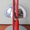 Lampe de Bureau Rouge en Chrome, Espagne, 1970s 18