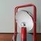 Lampe de Bureau Rouge en Chrome, Espagne, 1970s 17