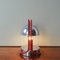 Spanish Red Chrome Table Lamp, 1970s, Image 7