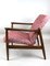 Vintage Red Rose GFM-064 Armchair by Edmund Homa, 1970s, Image 7