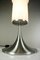 Mid-Century Glass & Aluminium Trumpet Table Lamp from Doria Leuchten, 1960s, Image 7