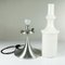 Mid-Century Glass & Aluminium Trumpet Table Lamp from Doria Leuchten, 1960s 8