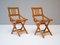 Vintage Italian Childrens Chairs by Brevetti Reguitti for Fratelli Reguitti, 1940s, Set of 2, Image 1