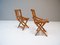 Vintage Italian Childrens Chairs by Brevetti Reguitti for Fratelli Reguitti, 1940s, Set of 2 3