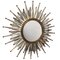 French Sunburst Mirror, 1960s 1