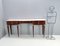 Large Canaletto Walnut & Marble Console Table by Paolo Buffa, 1950s 3