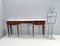 Large Canaletto Walnut & Marble Console Table by Paolo Buffa, 1950s, Image 3