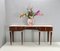 Large Canaletto Walnut & Marble Console Table by Paolo Buffa, 1950s 2