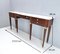 Large Canaletto Walnut & Marble Console Table by Paolo Buffa, 1950s 15