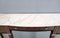 Large Canaletto Walnut & Marble Console Table by Paolo Buffa, 1950s, Image 8