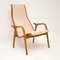 Vintage Swedish Teak Lamino Armchair by Yngve Ekström for Swedese, Image 1