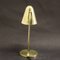 Mid-Century Adjustable Brass Table Lamp by Jacques Biny for Luminalité, 1950s 3