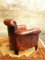 Fauteuil Club en Cuir, 1950s 2