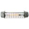 Mid-Century Industrial Grey Aluminium & Glass Ceiling Lamp, Image 2