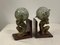 Mid-Century Danish Wooden Bookends, 1950s, Set of 2 1