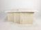 Italian Travertine Nesting Tables, 1980s, Set of 3, Image 9