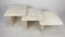 Italian Travertine Nesting Tables, 1980s, Set of 3 3